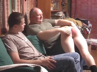 NO SEX -Dad and big brother punish the family faggot