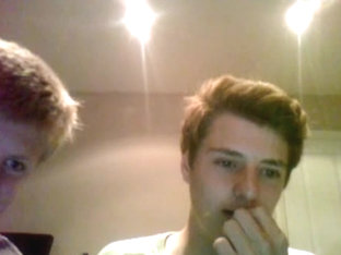 Three gay immatures jerk off on webcam