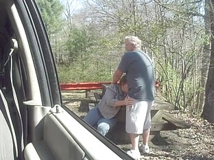 70yr old park slut